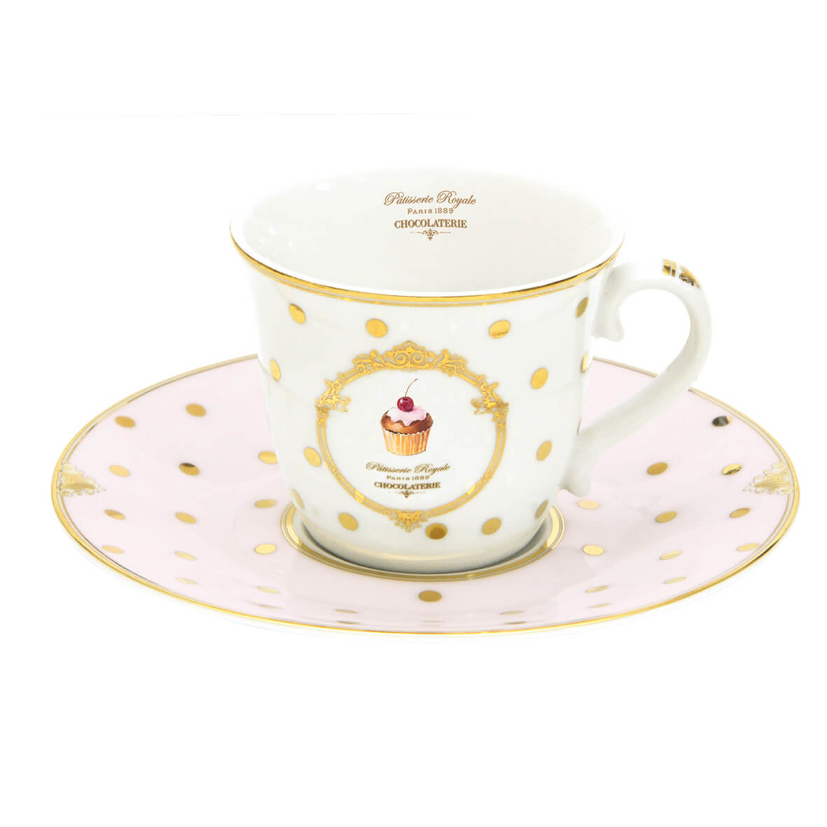 Tazza da tè Dots & Cupcakes