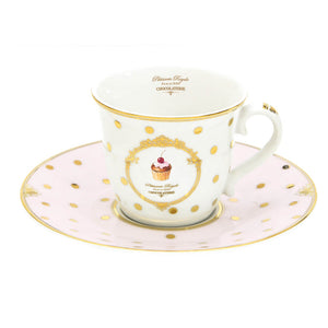 Tazza da tè Dots & Cupcakes