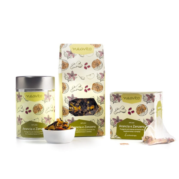 Infuso Arancia e Zenzero FiltroScrigno 15pz x 3,5gr