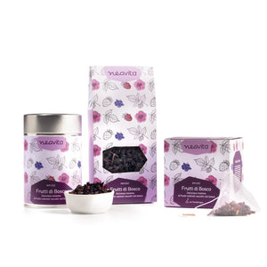 Infuso Frutti di Bosco Silver Tin sfuso 100gr