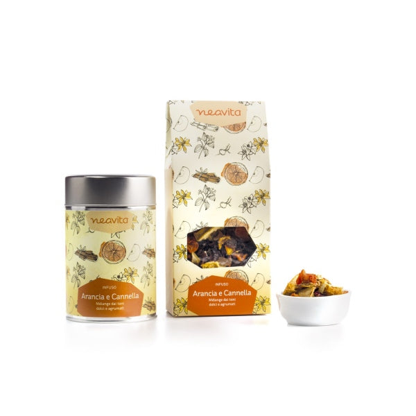 Infuso Arancia e Cannella Silver Tin sfuso 100gr