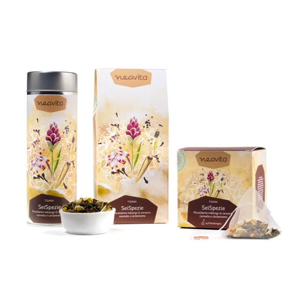 Tisana Sei Spezie Silver Tin sfuso 100gr