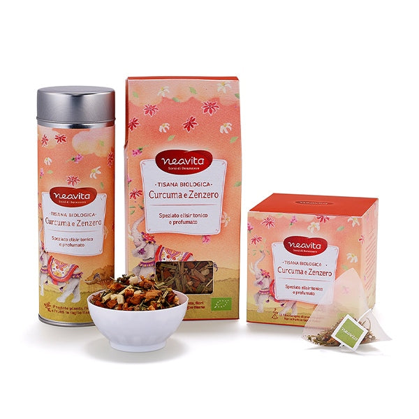 Tisana Curcuma e Zenzero BIO FiltroScrigno 15pz x 3gr