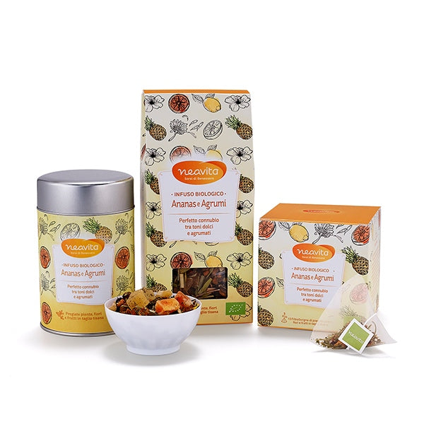 Infuso Ananas e Agrumi BIO FiltroScrigno 15pz x 3,5gr