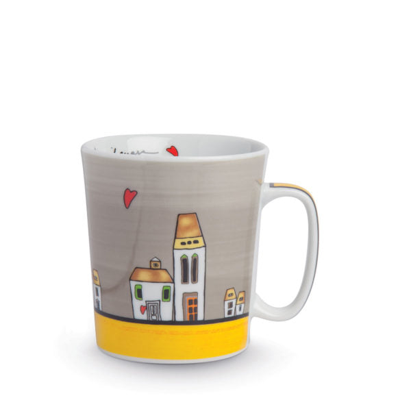 Tazza Mug Le Casette Giallo