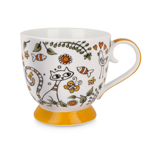 Tazza Tea For Two Arancio