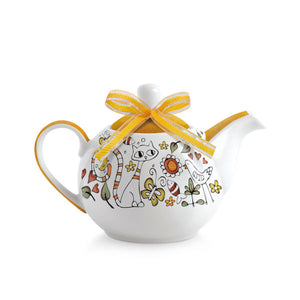 Teiera Tea For Two Arancio La Fantasia