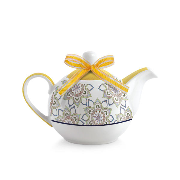 Teiera Tea For Two Gialla La Saggezza