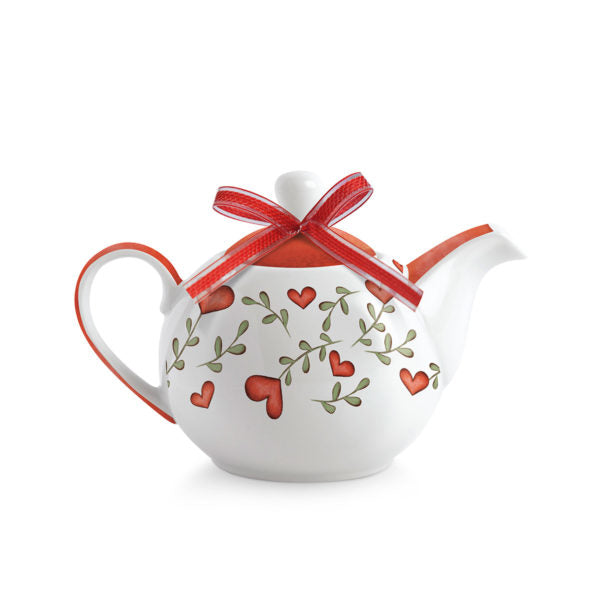 Teiera Tea For Two Rossa L’Amore e L’Amicizia