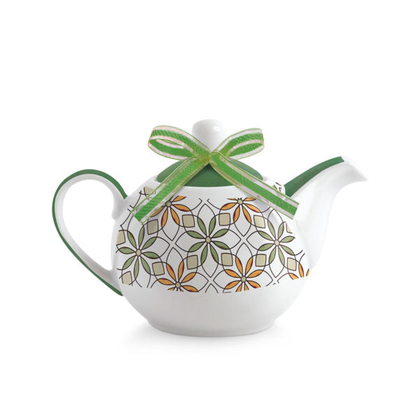 Teiera Tea For Two Verdone La Raffinatezza