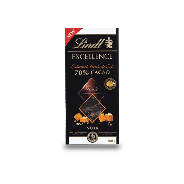 Tavoletta Excellence 70% Caramello e Sale