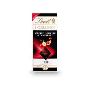 Tavoletta Excellence Mandorla, Nocciola e Mirtillo 100g