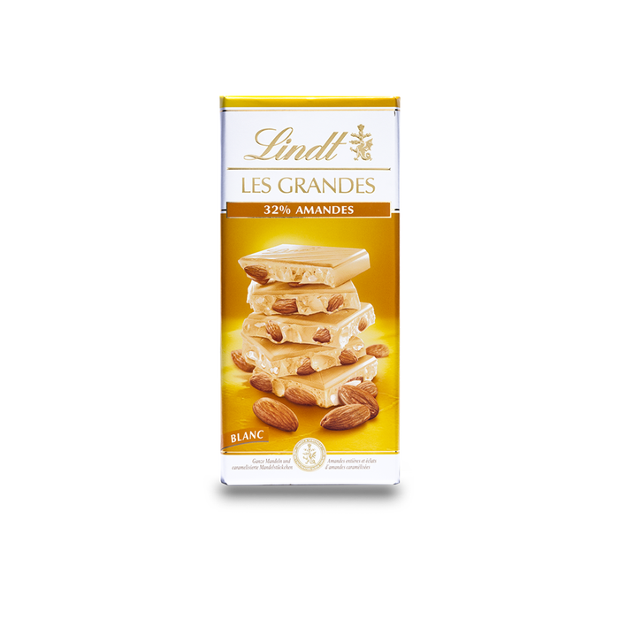 Tavoletta Les Grandes Bianco Mandorle 150g