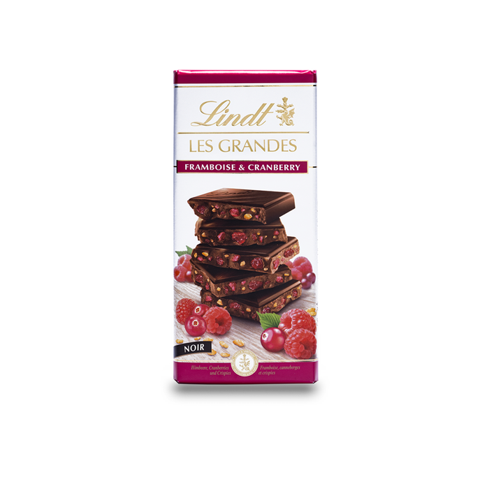 Tavoletta Les Grandes Fondente Lamponi 150g