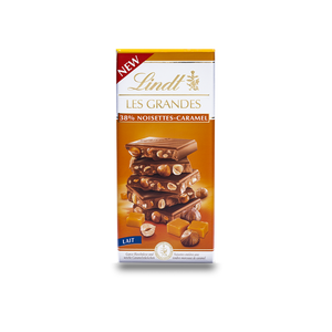 Tavoletta Les Grandes Latte Nocciole e Caramello 150g