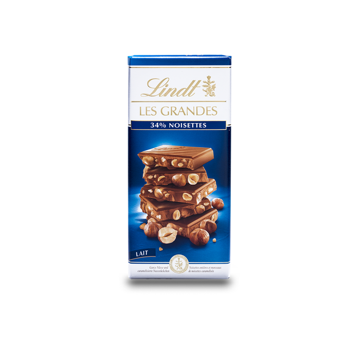 Tavoletta Les Grandes Latte Nocciole 150g