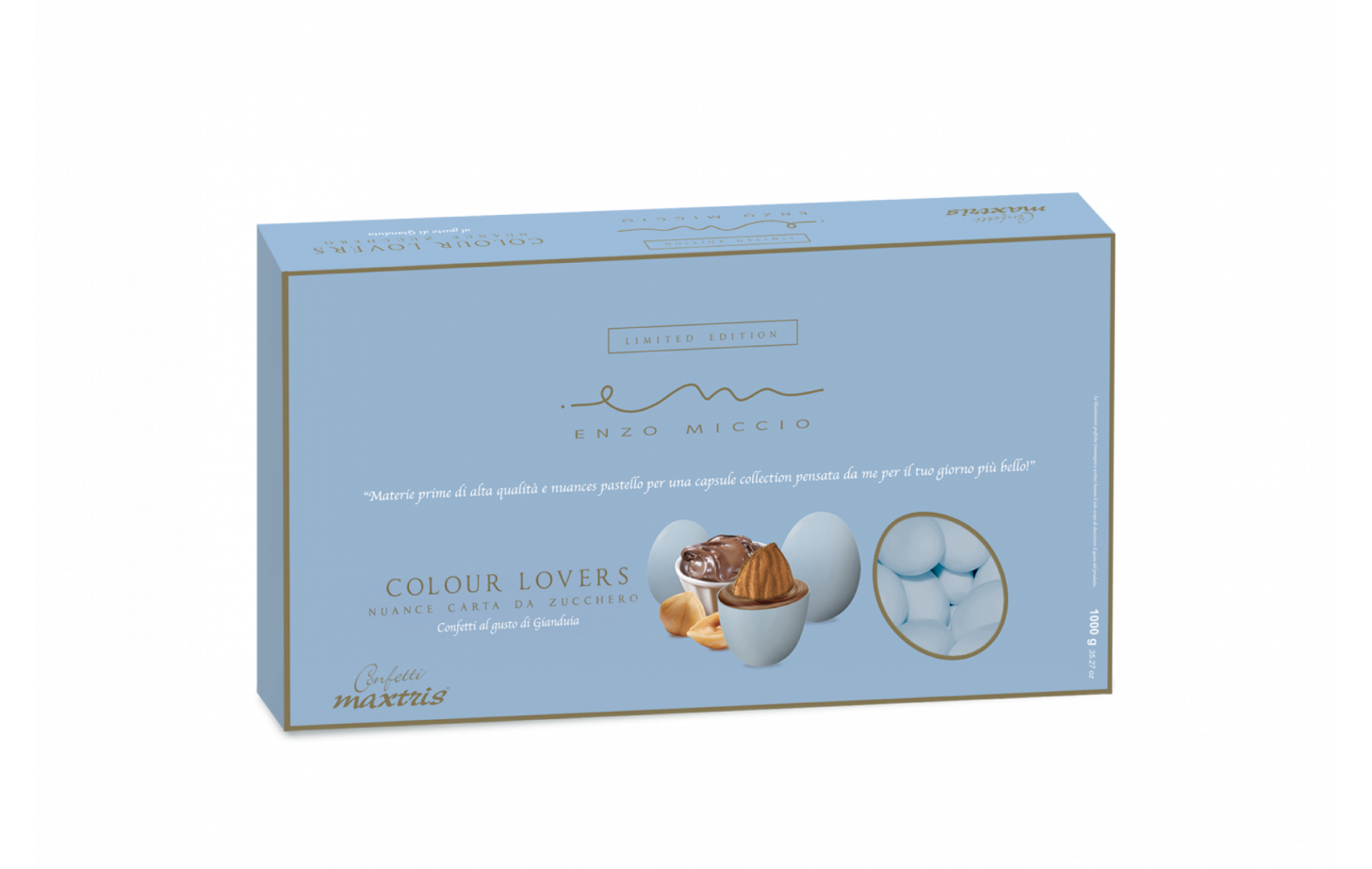 Confetti Enzo Miccio - Nuance Carta da zucchero 1kg