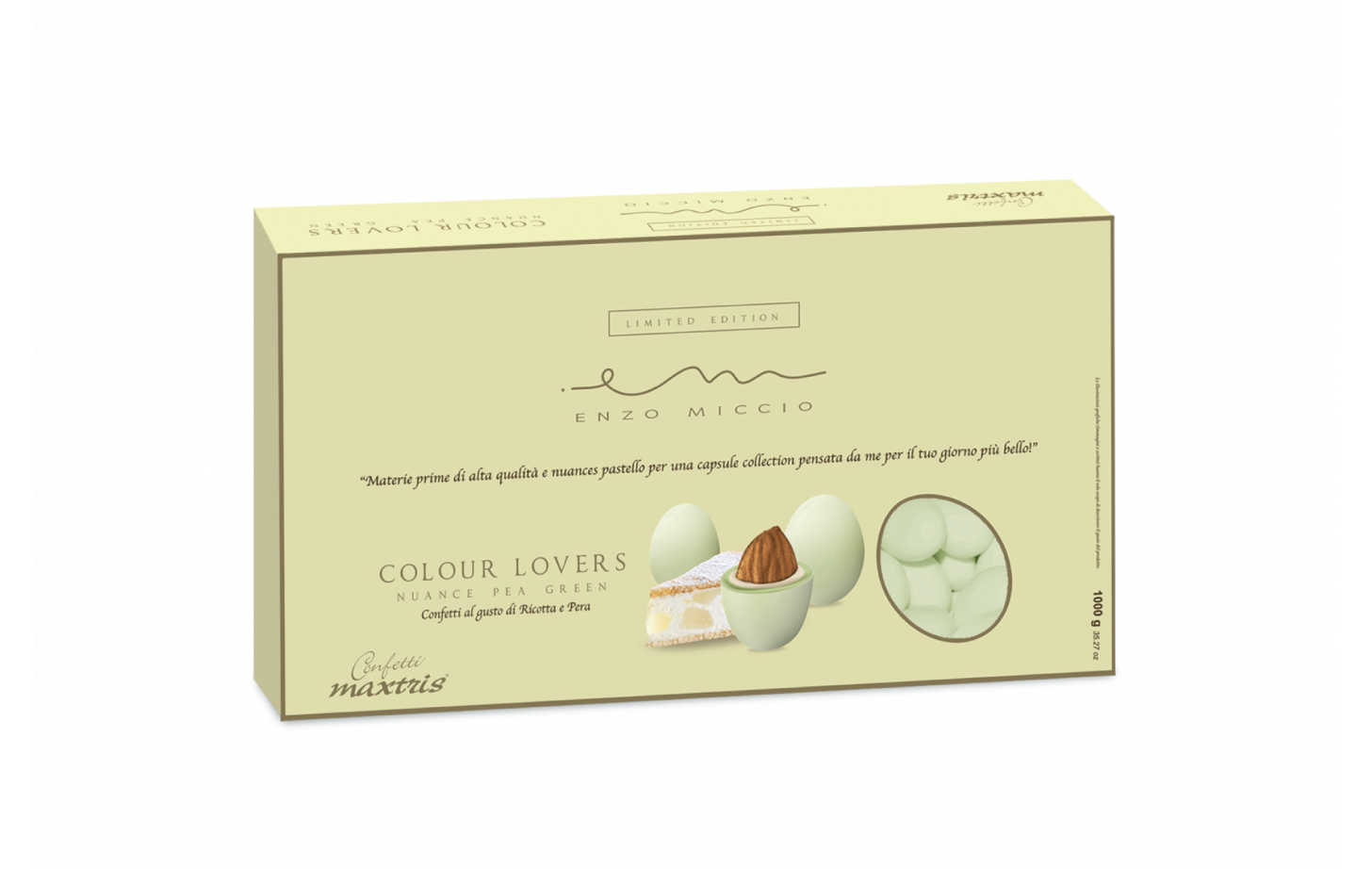 Confetti Enzo Miccio - Nuance Pea Green 1kg