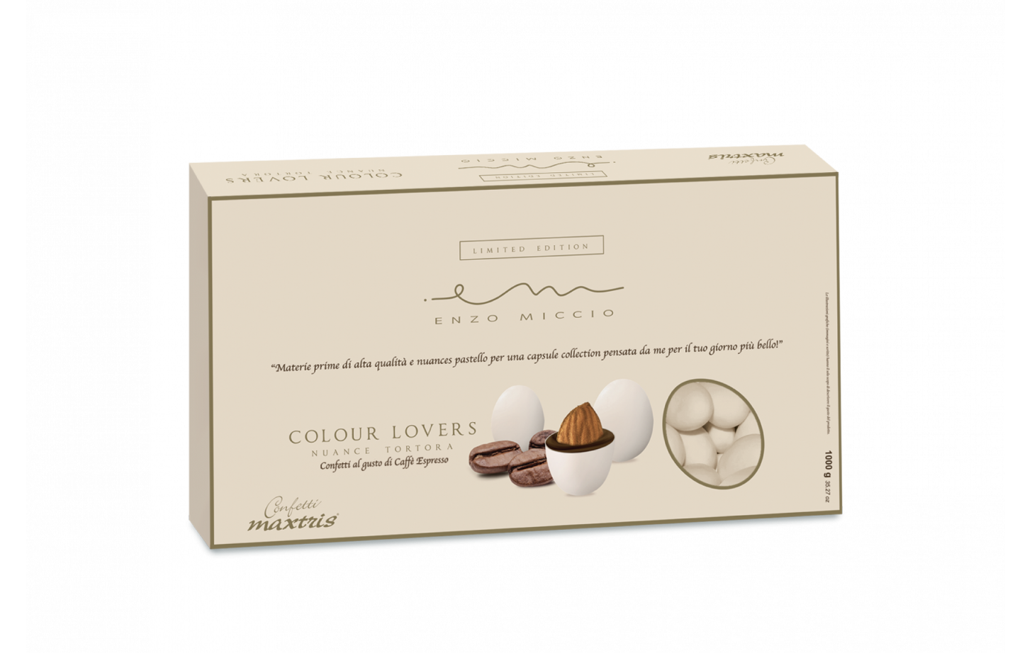 Confetti Enzo Miccio - Nuance Tortora 1kg