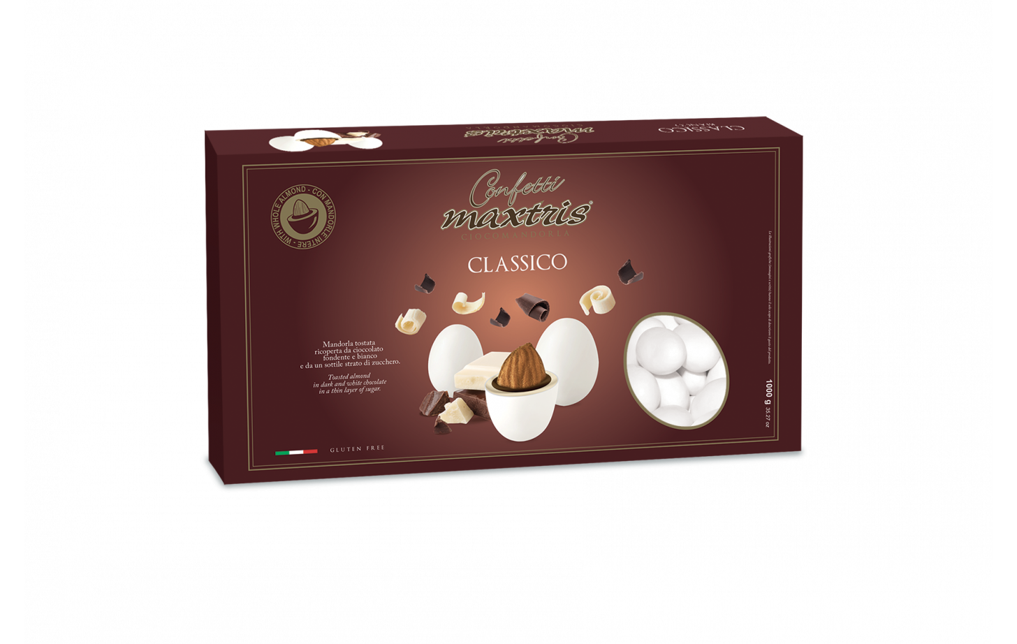 Confetti Ciocomandorla Bianco 1kg