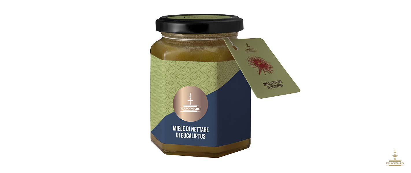 Miele di Sicilia di nettare di Eucaliptus Fiasconaro