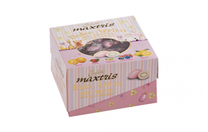 Confetti Dolce Arrivo Mix Frutta Rosa - vassoio 500gr