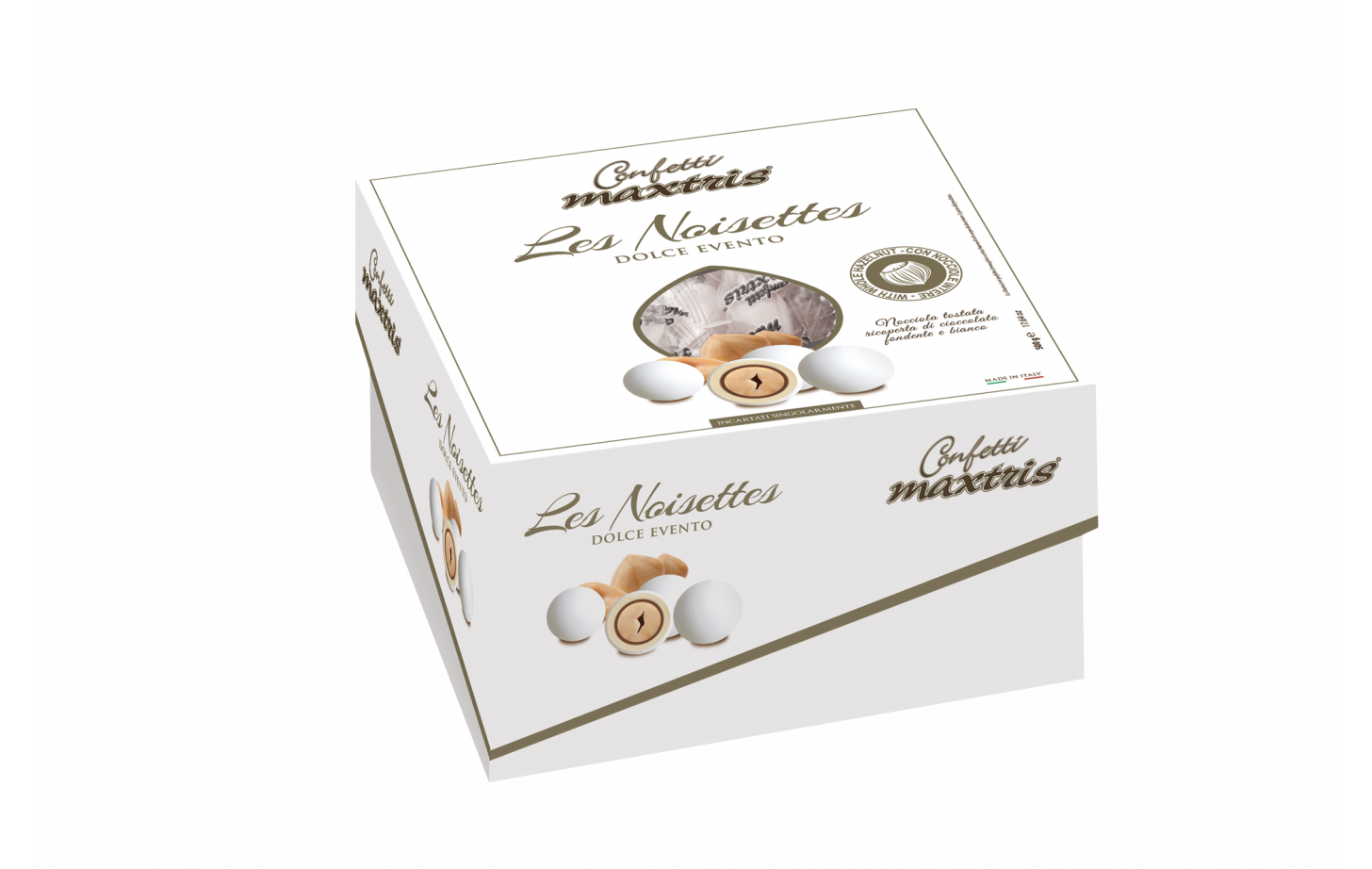 Confetti Dolce Evento Les Noisettes Bianco - vassoio 500gr